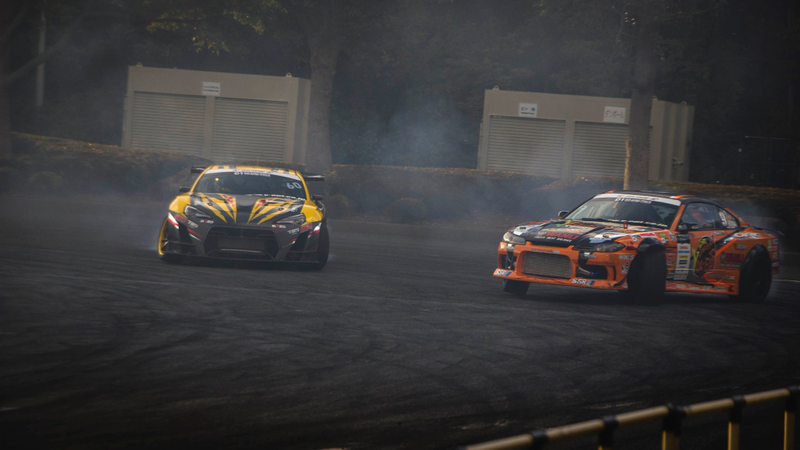 Illustration for article titled Few pictures from the D1 GP at the Tokyo Auto Salon